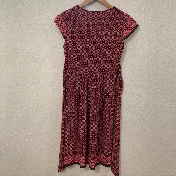 City Trisngles Elegant Geometric Patterned Dress Size M - Picture 2 of 14